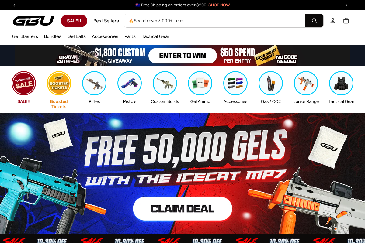 tactoys.com.au homepage screenshot