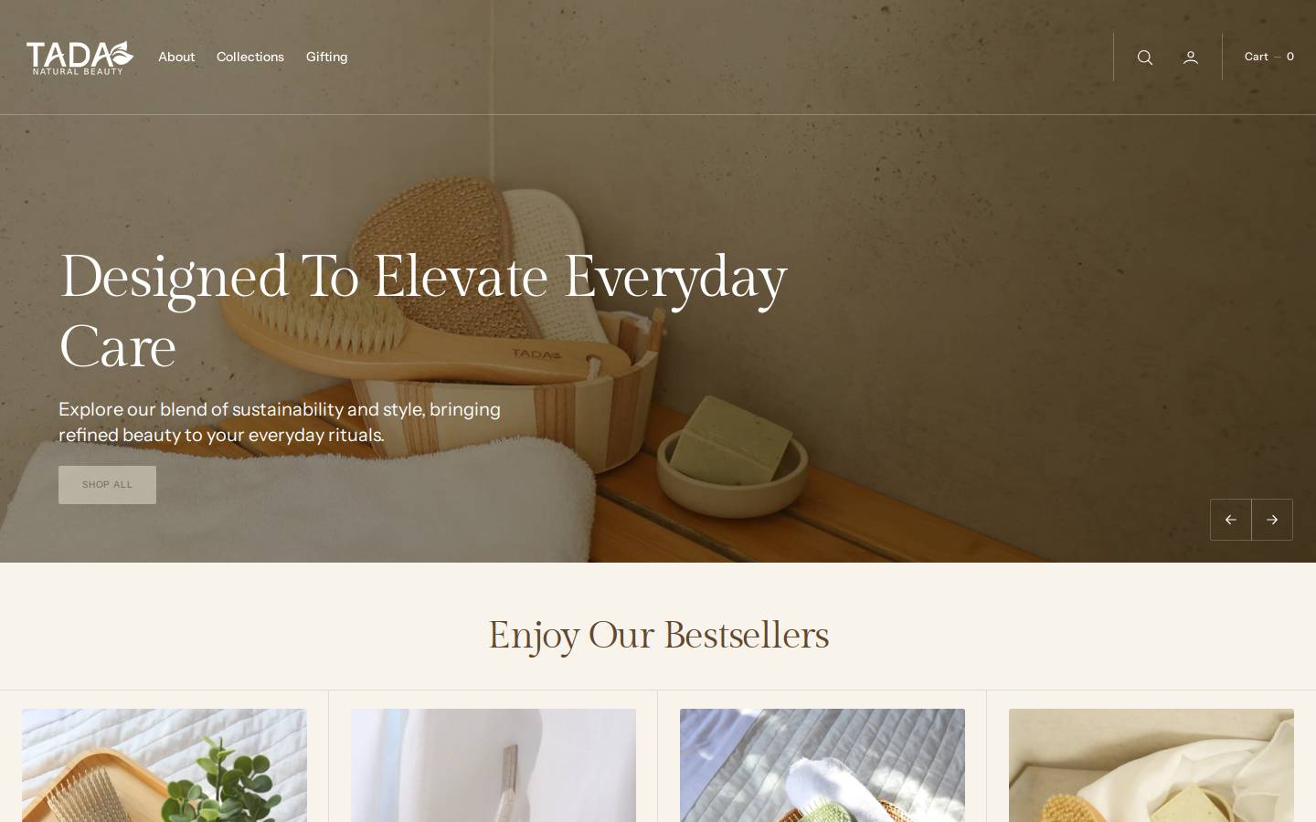 tadalifestyle.com homepage screenshot