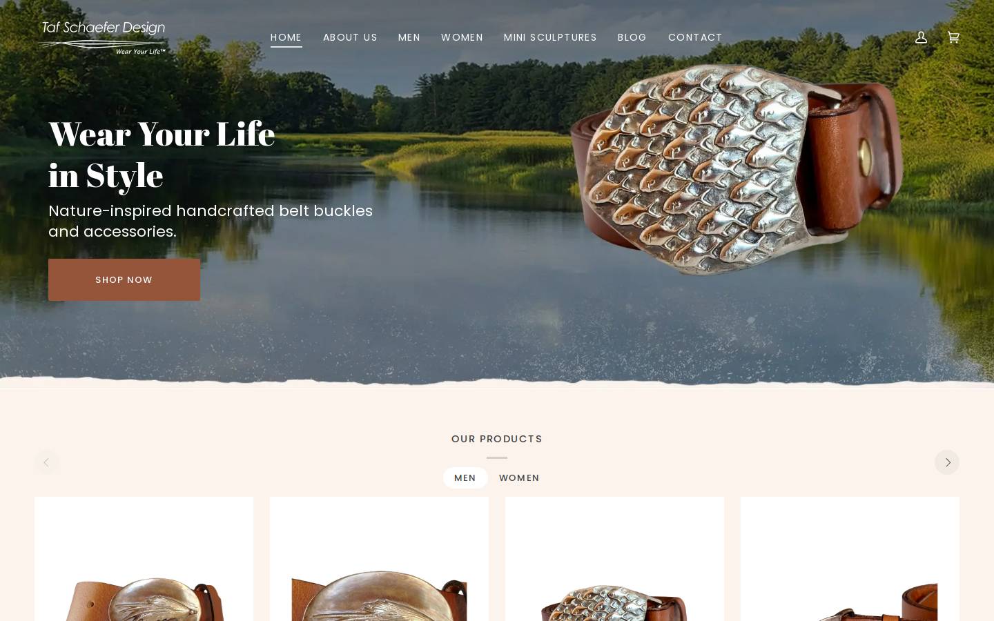 tafschaeferdesign.com homepage screenshot