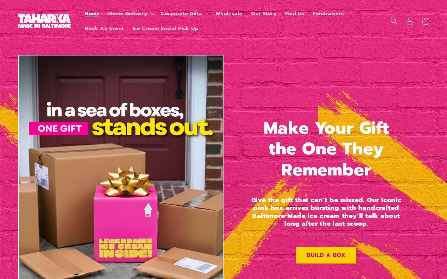 taharkabrothers.com homepage screenshot