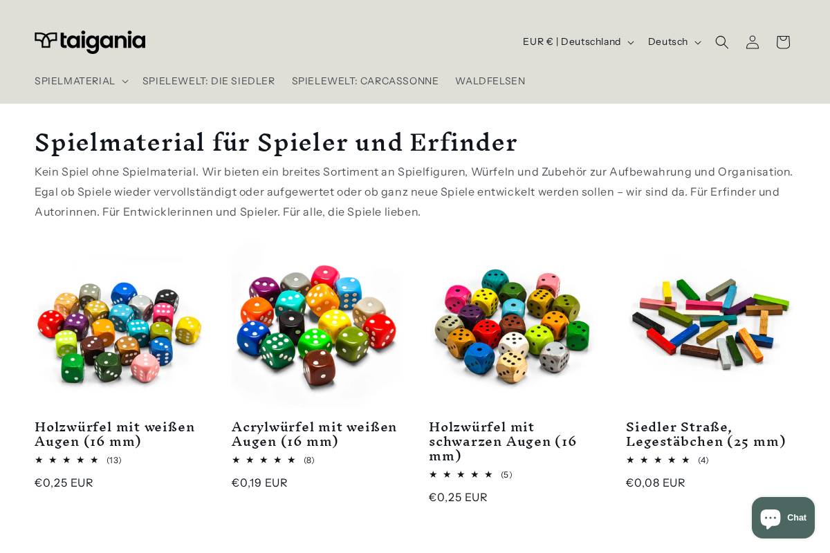 Taigania homepage screenshot