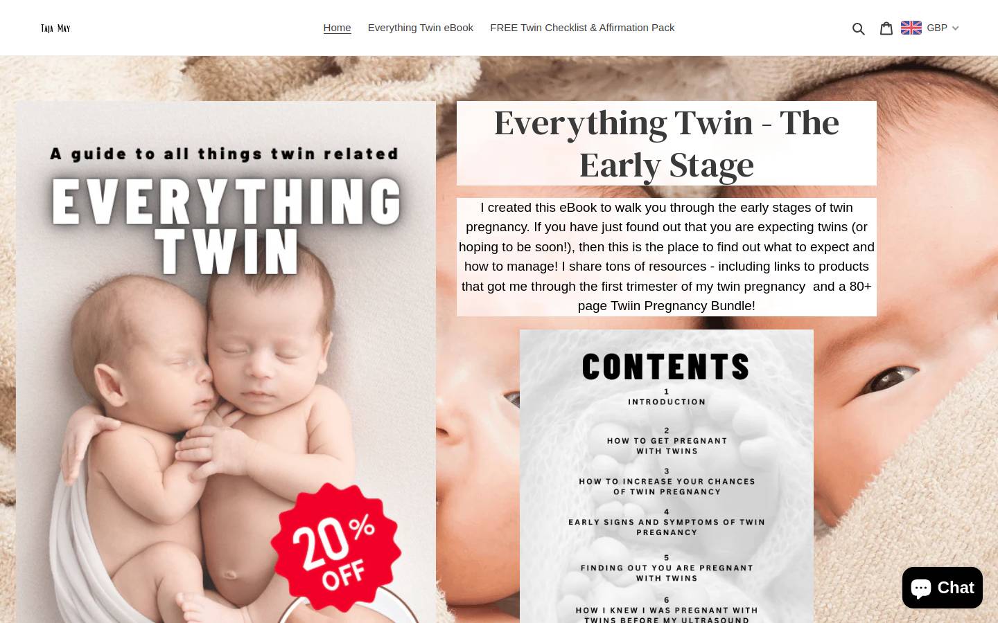 tajamay.com homepage screenshot