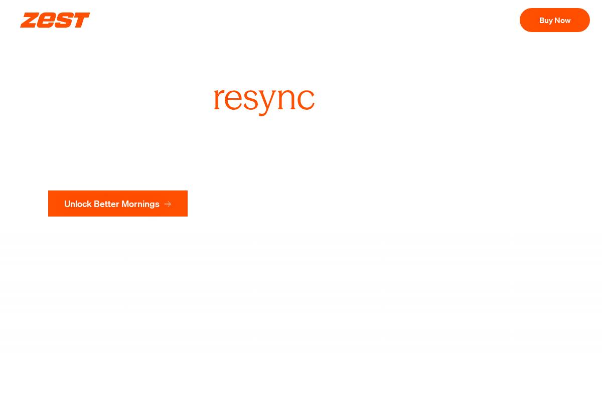 takezest.com homepage screenshot