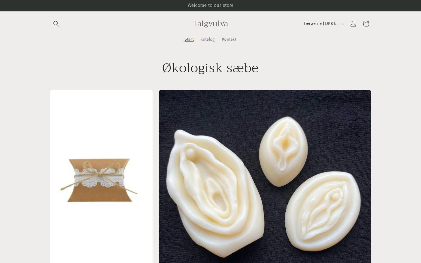 talgvulva.com homepage screenshot
