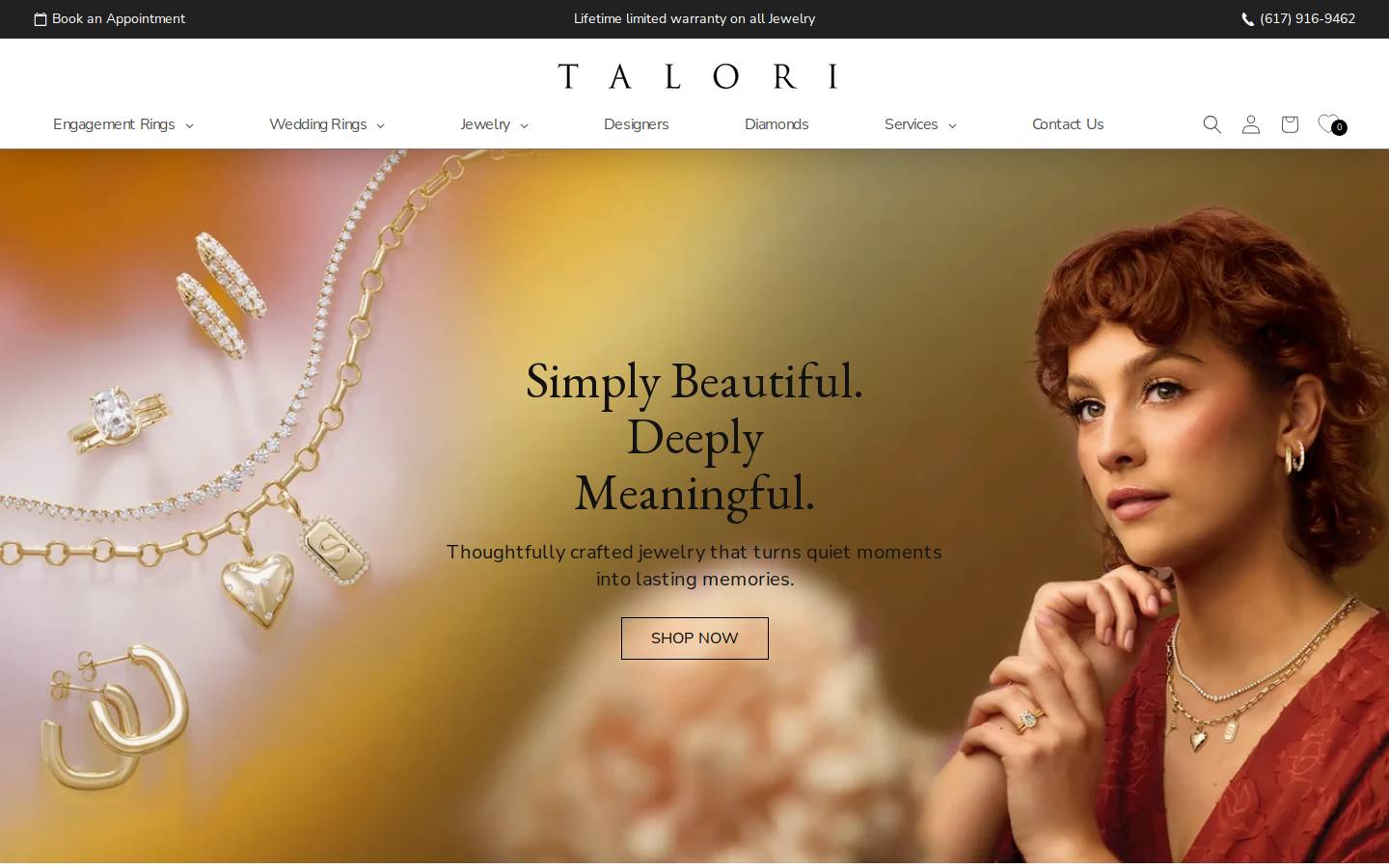 talori.com homepage screenshot