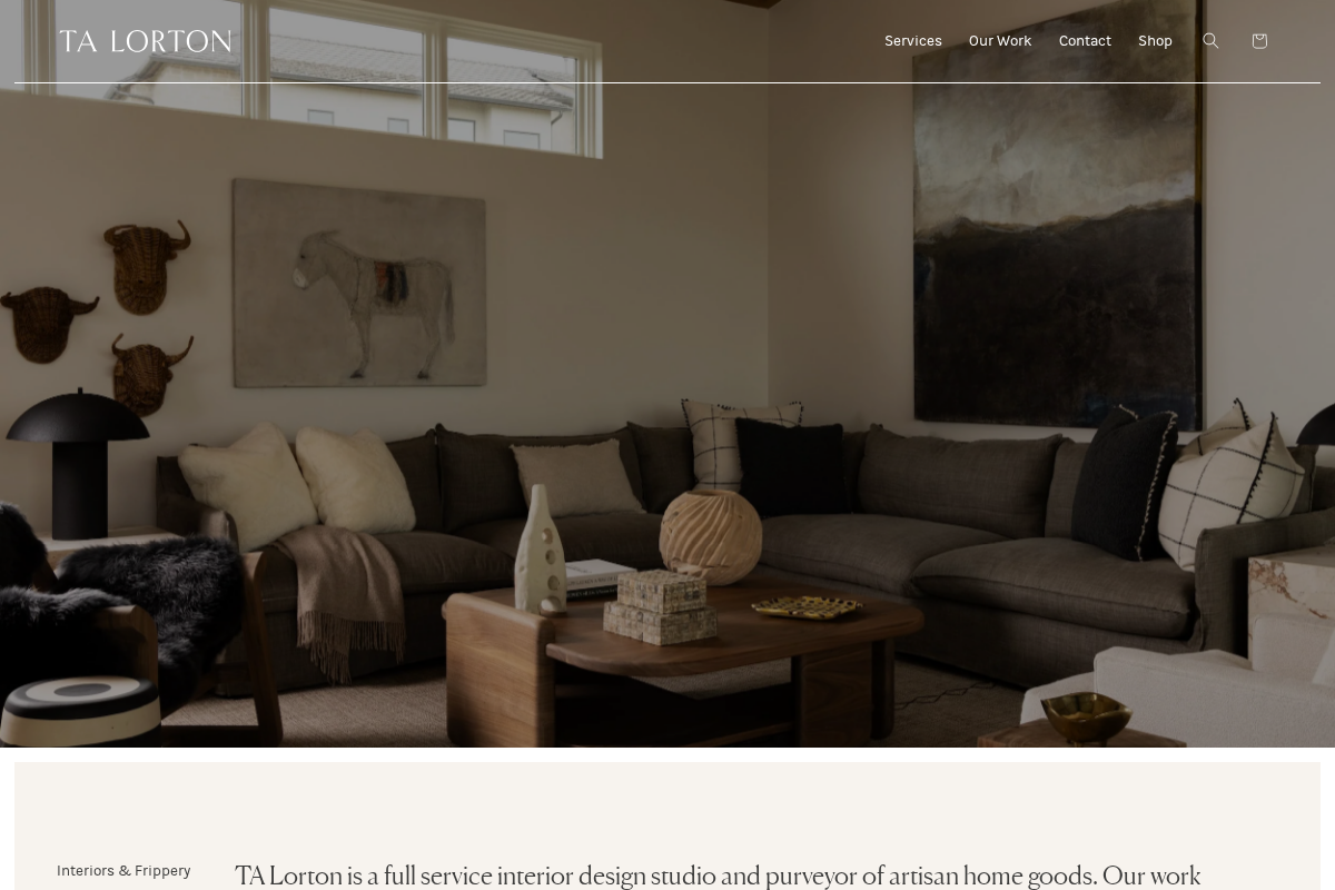 TA Lorton homepage screenshot