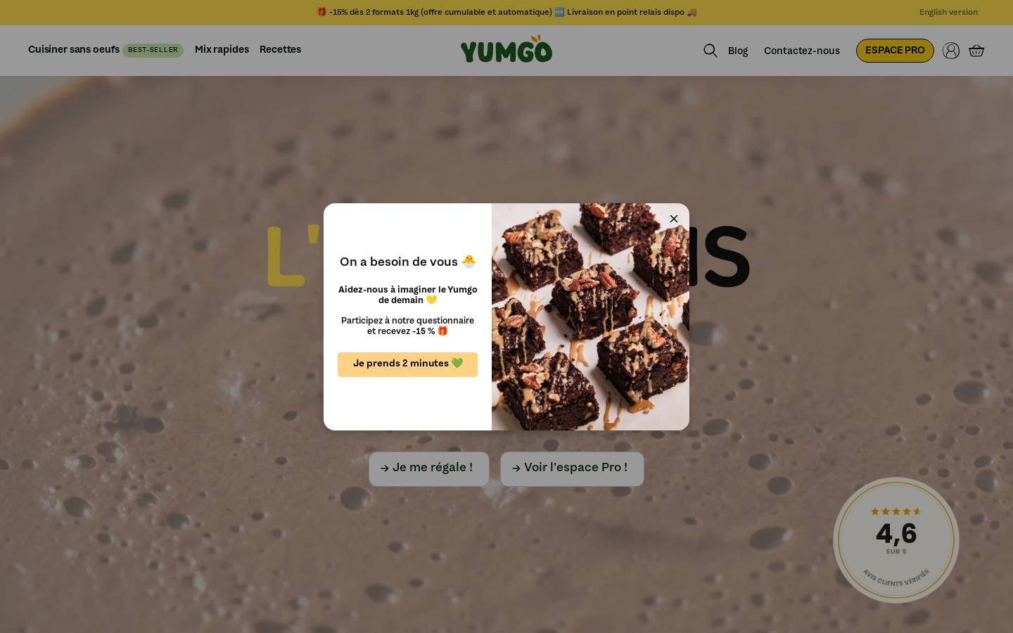 tamagofood.fr homepage screenshot