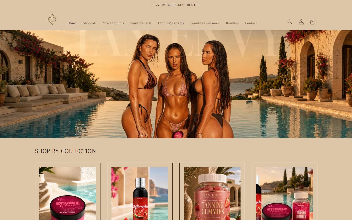 tanenvyaus.com homepage screenshot
