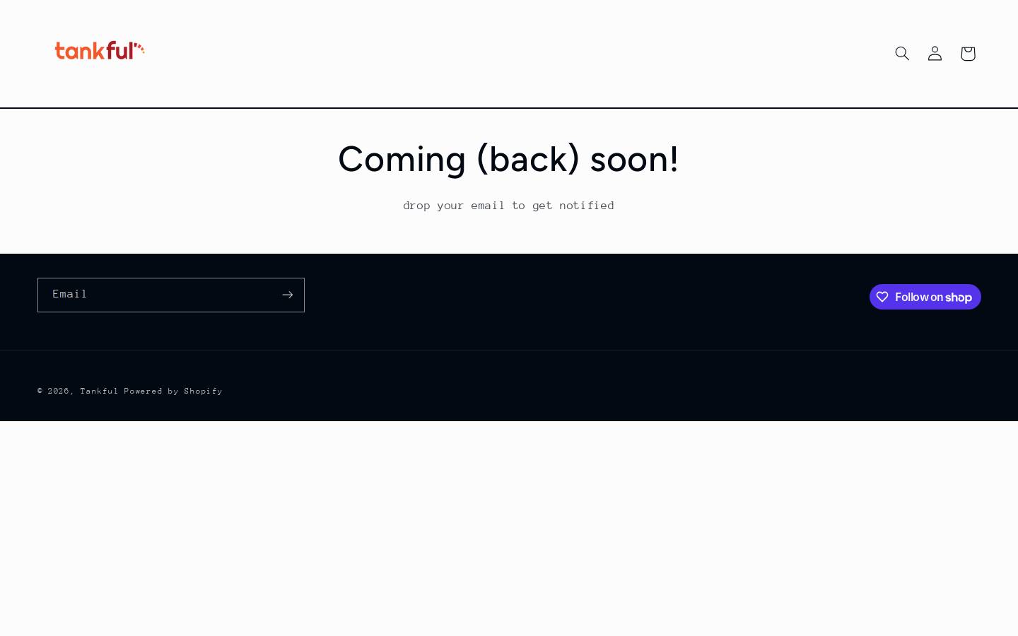tankful.co homepage screenshot