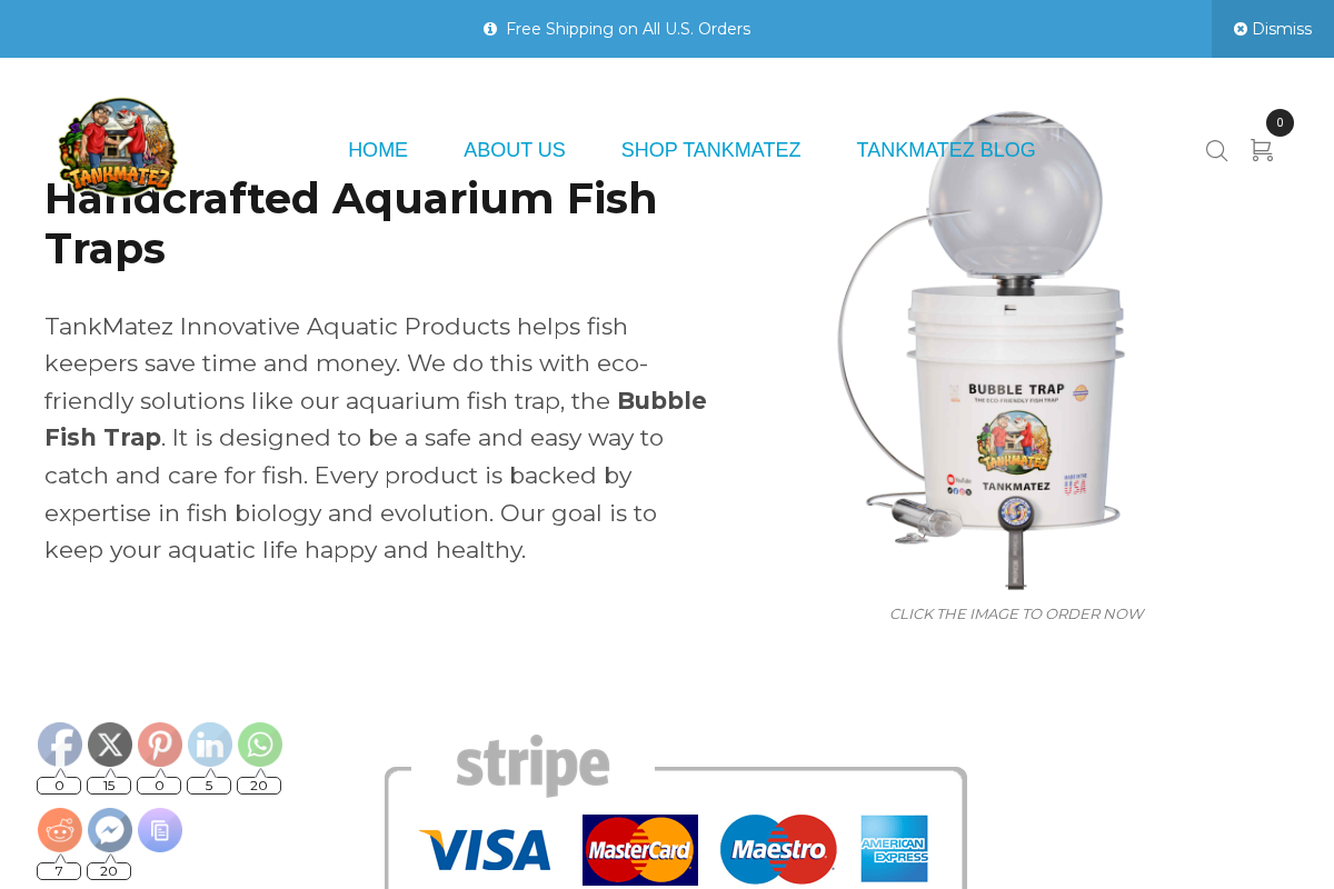 tankmatez.com homepage screenshot