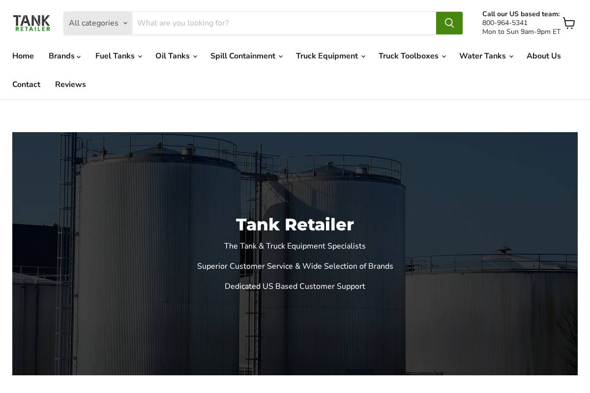 tankretailer.com homepage screenshot