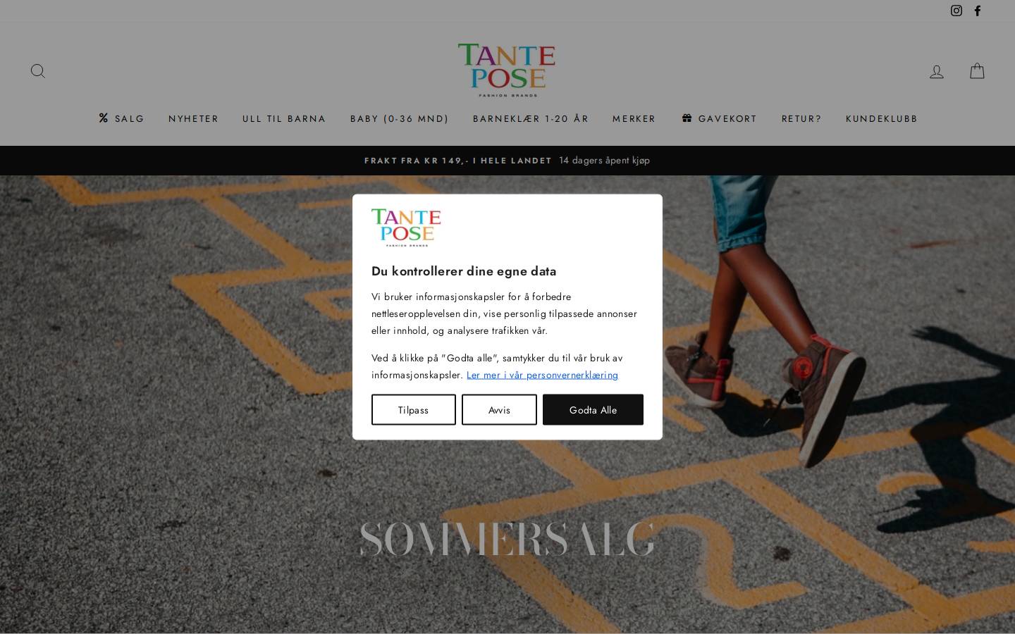 Tante Pose homepage screenshot