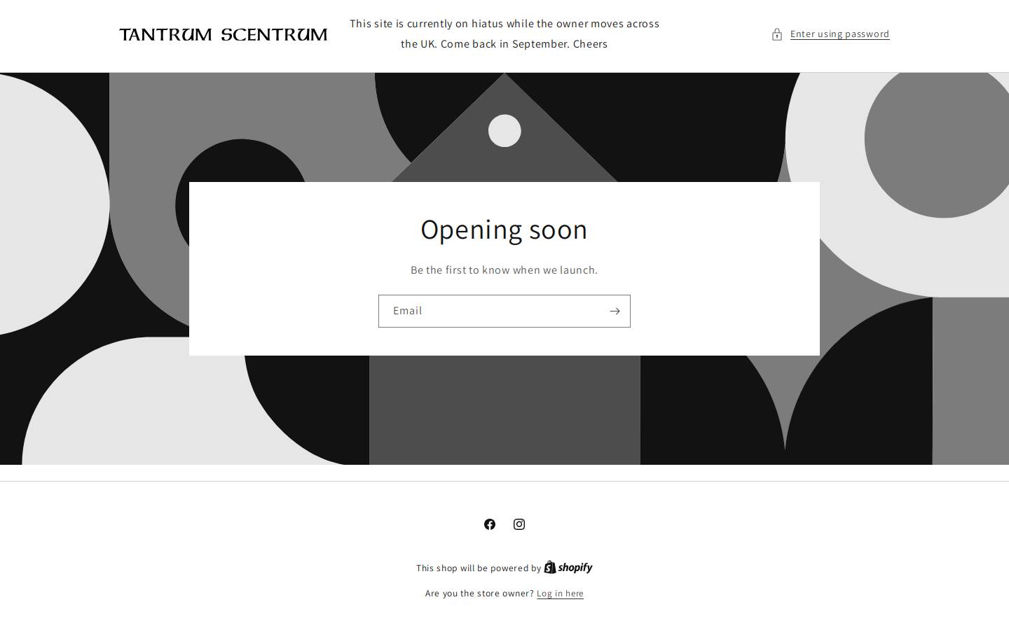 tantrumscentrum.com homepage screenshot