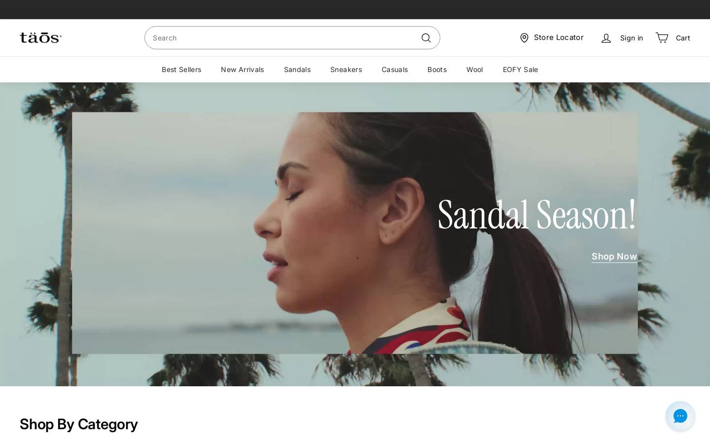 taosaustralia.com.au homepage screenshot