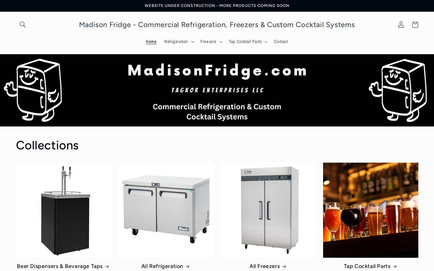 tapcocktail.com homepage screenshot