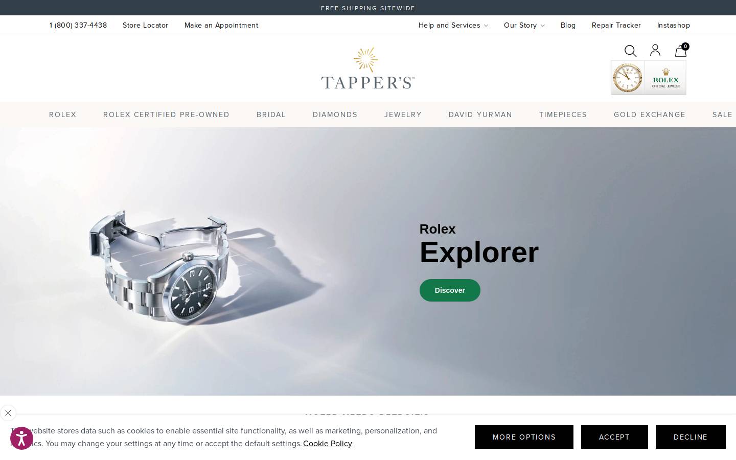 Tappers.com homepage screenshot