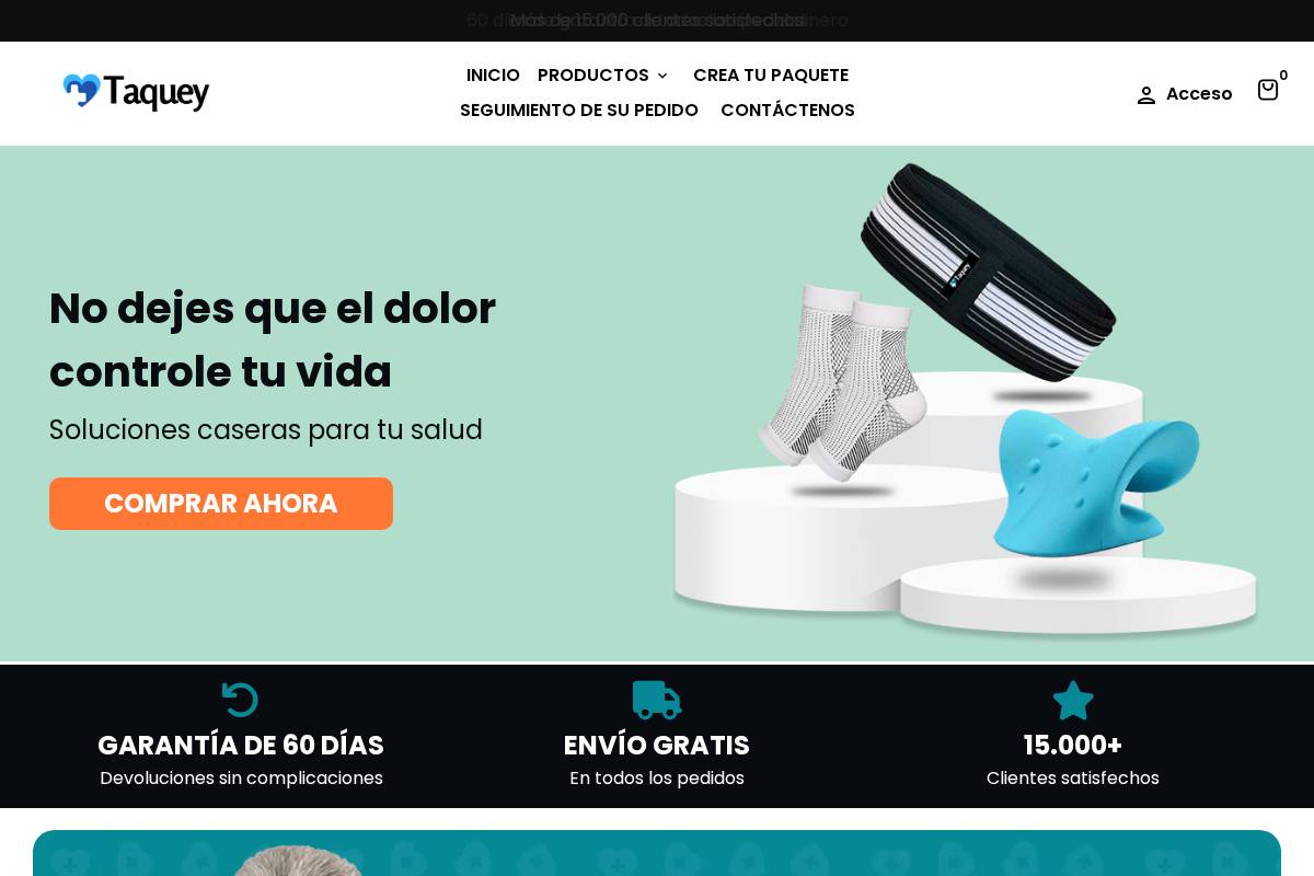 taquey.com homepage screenshot