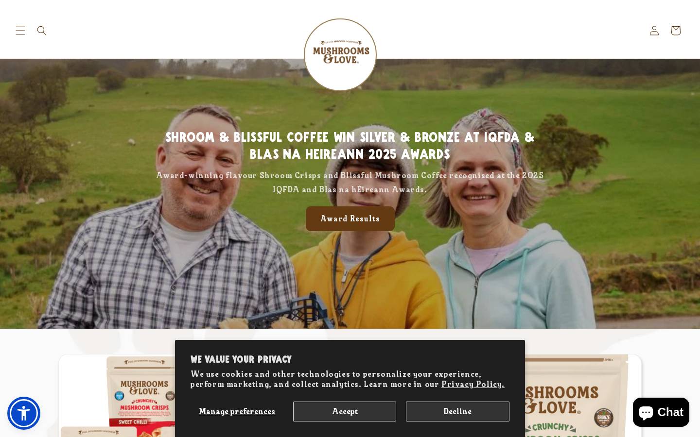tastecounts.com homepage screenshot