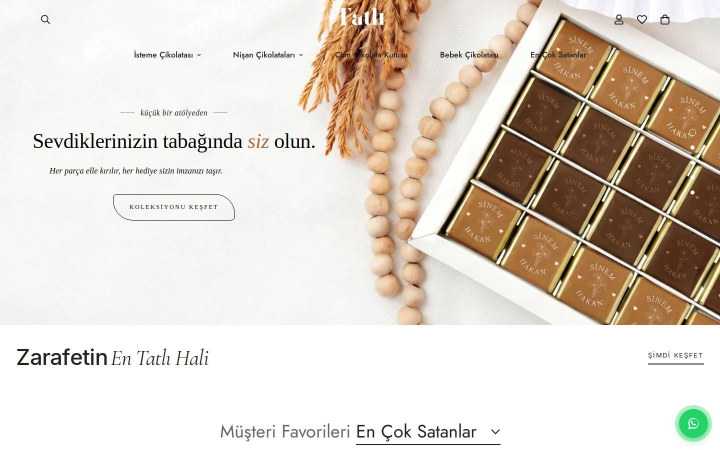 tatlidusler.com homepage screenshot