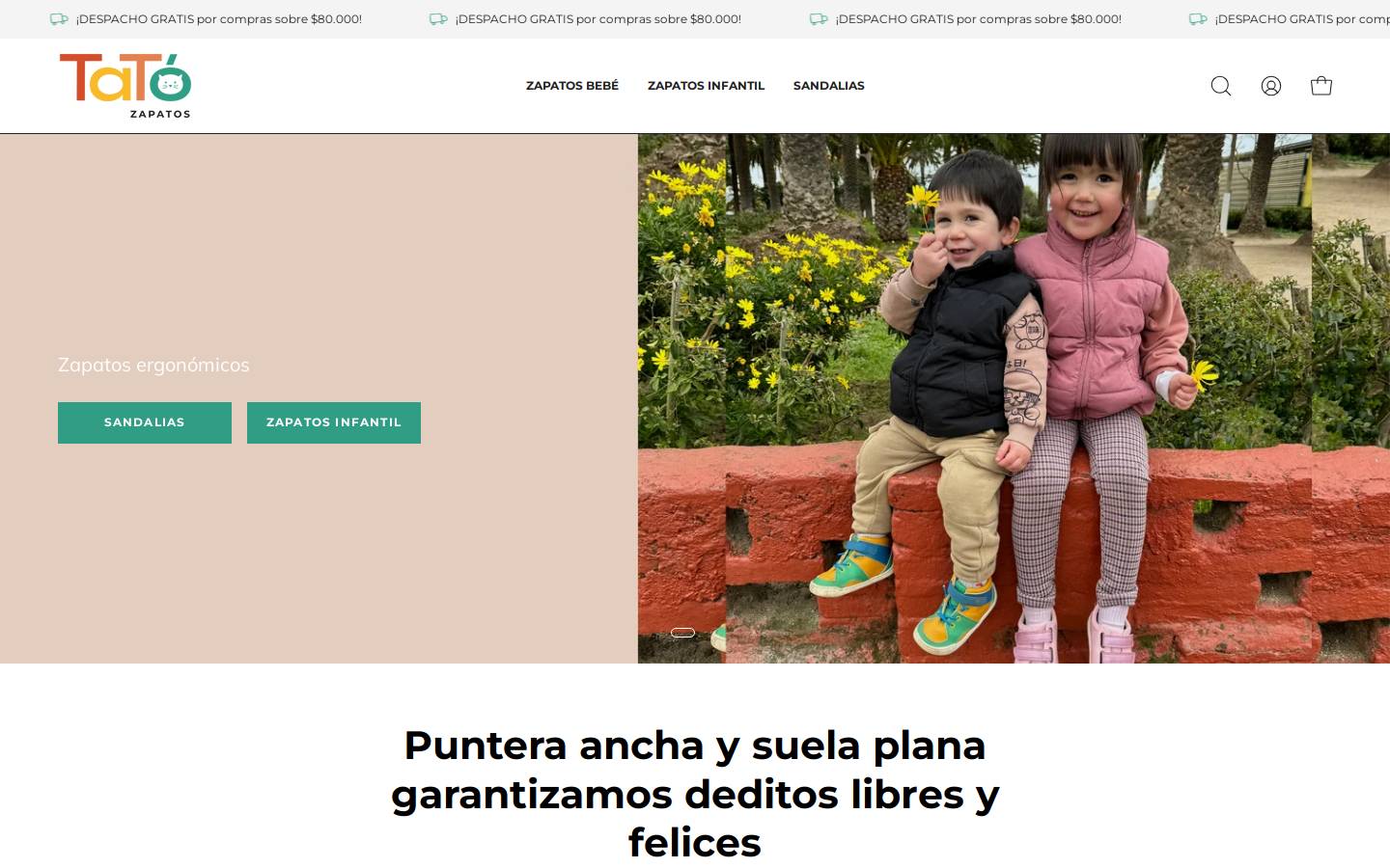 tato.cl homepage screenshot