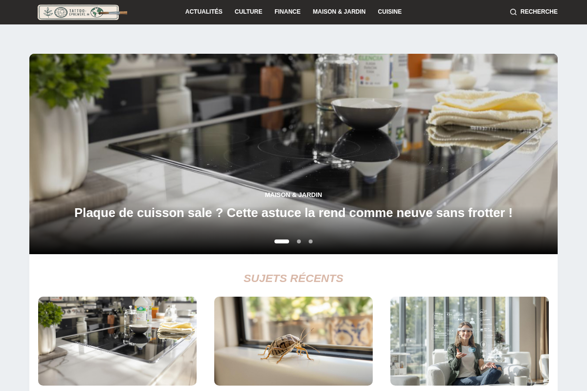 tattoo-ephemere.fr homepage screenshot