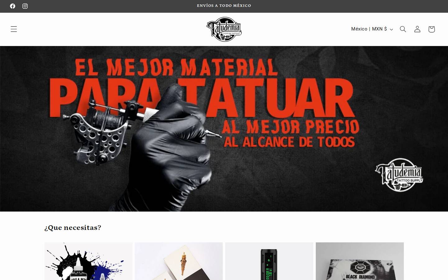 tatudemia.com homepage screenshot