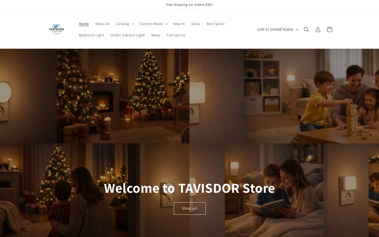 tavisdor.com homepage screenshot