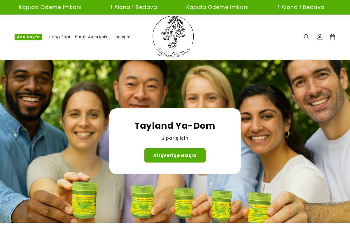 taylandyadom.com homepage screenshot