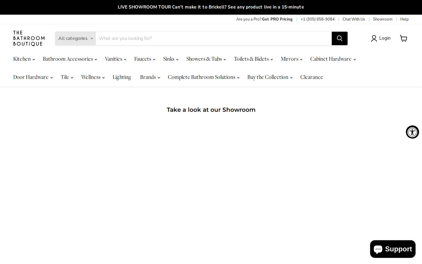 tbboutique.com homepage screenshot