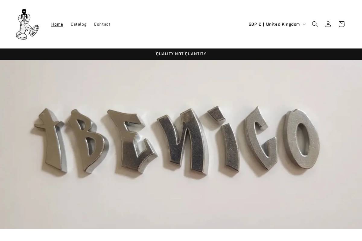 tbenico.com homepage screenshot