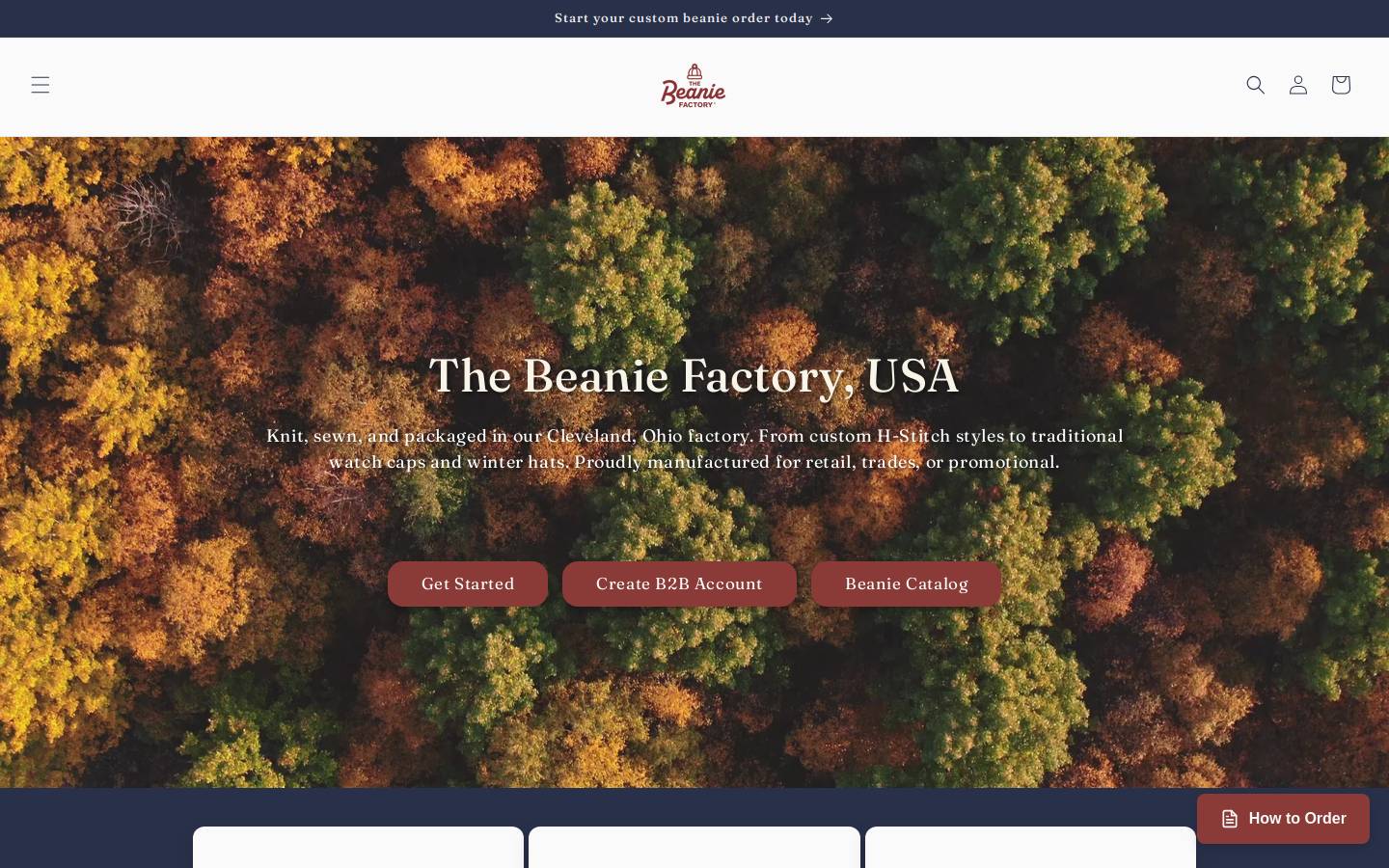 tbfus.com homepage screenshot