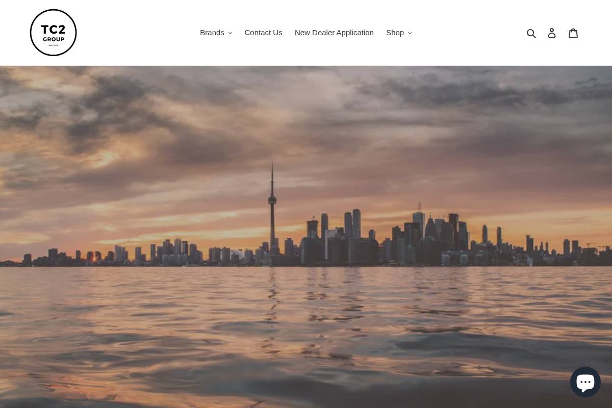 tc2group.ca homepage screenshot