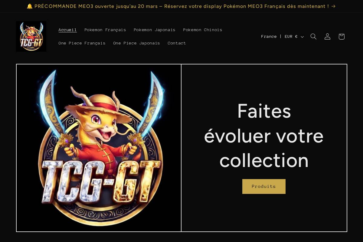 tcg-gt.com homepage screenshot