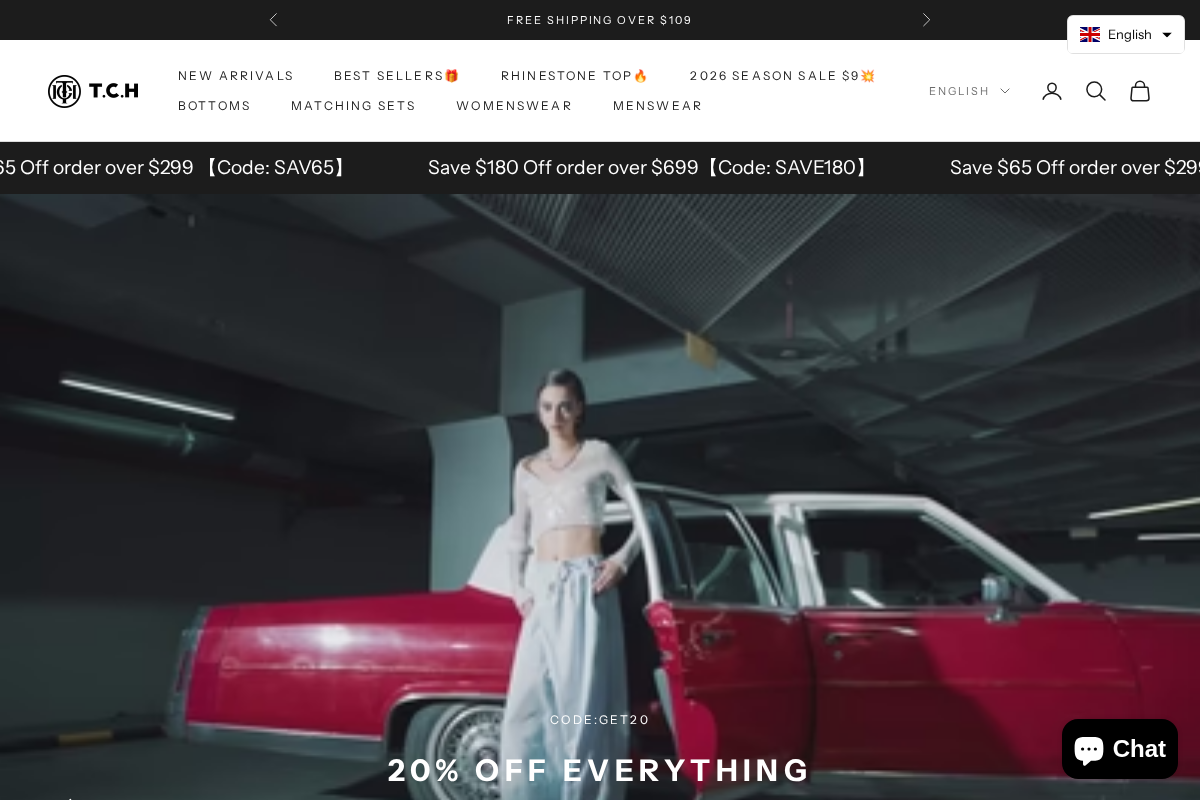 TCH homepage screenshot