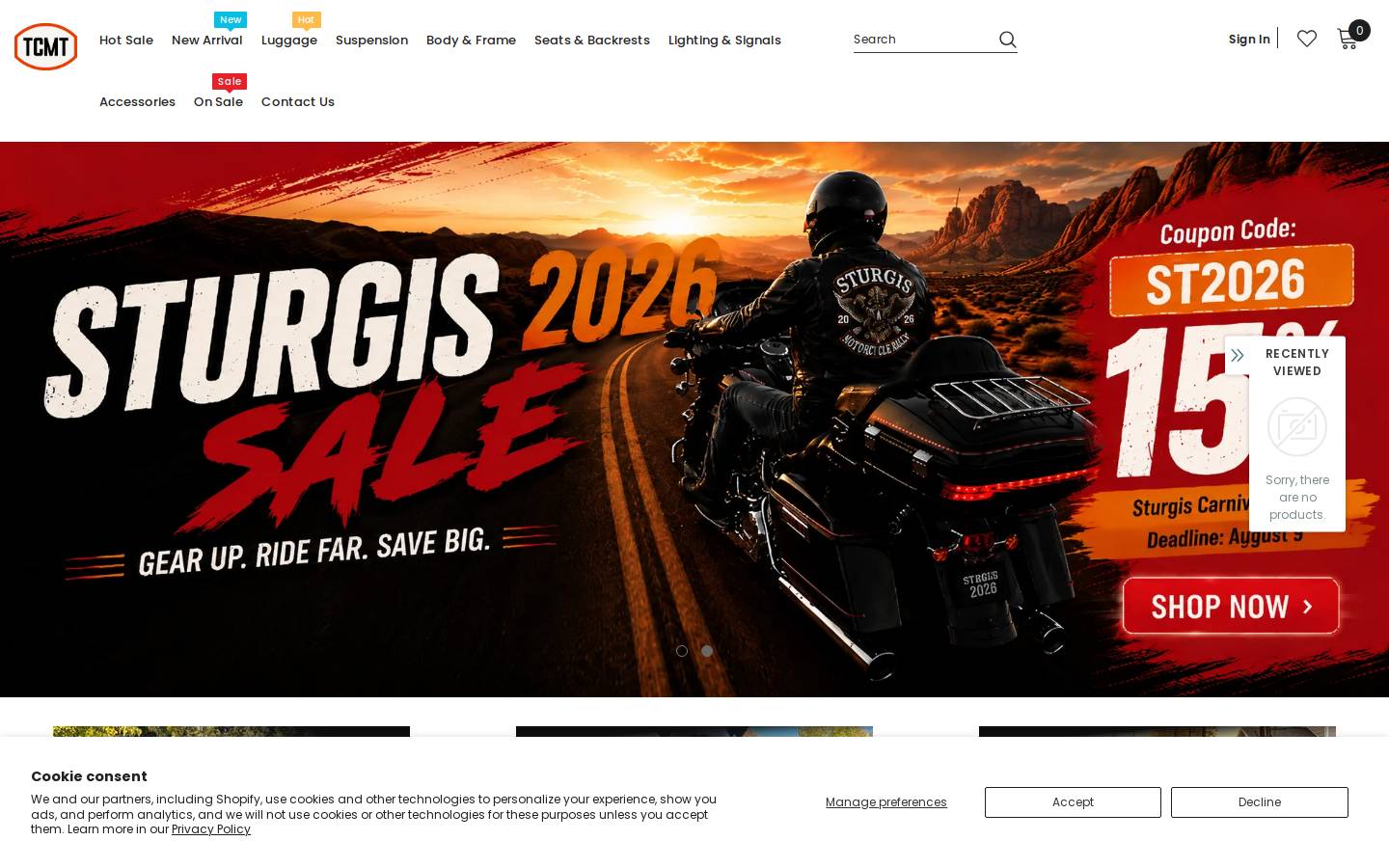 Tcmtco homepage screenshot