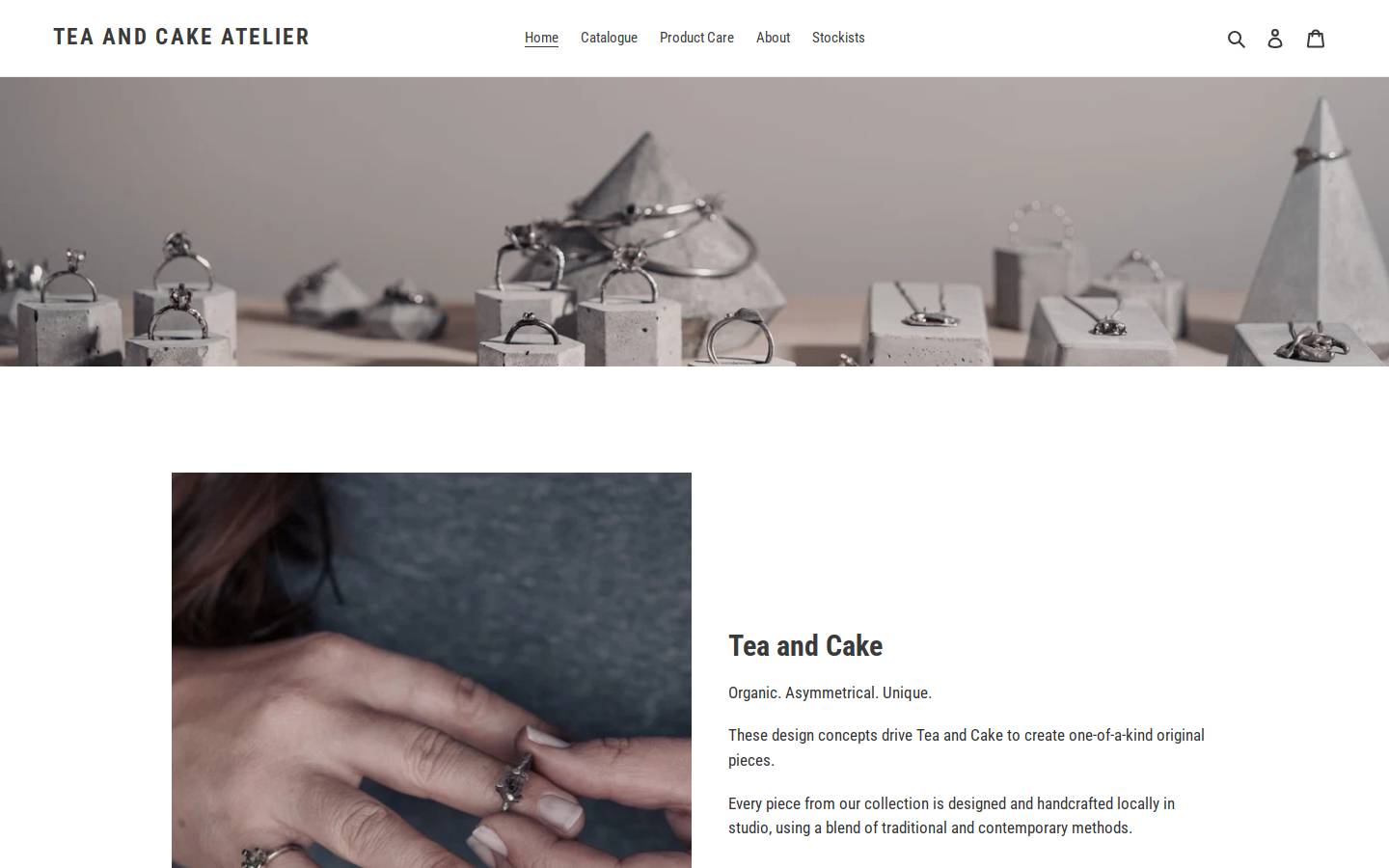 teaandcake.co.nz homepage screenshot
