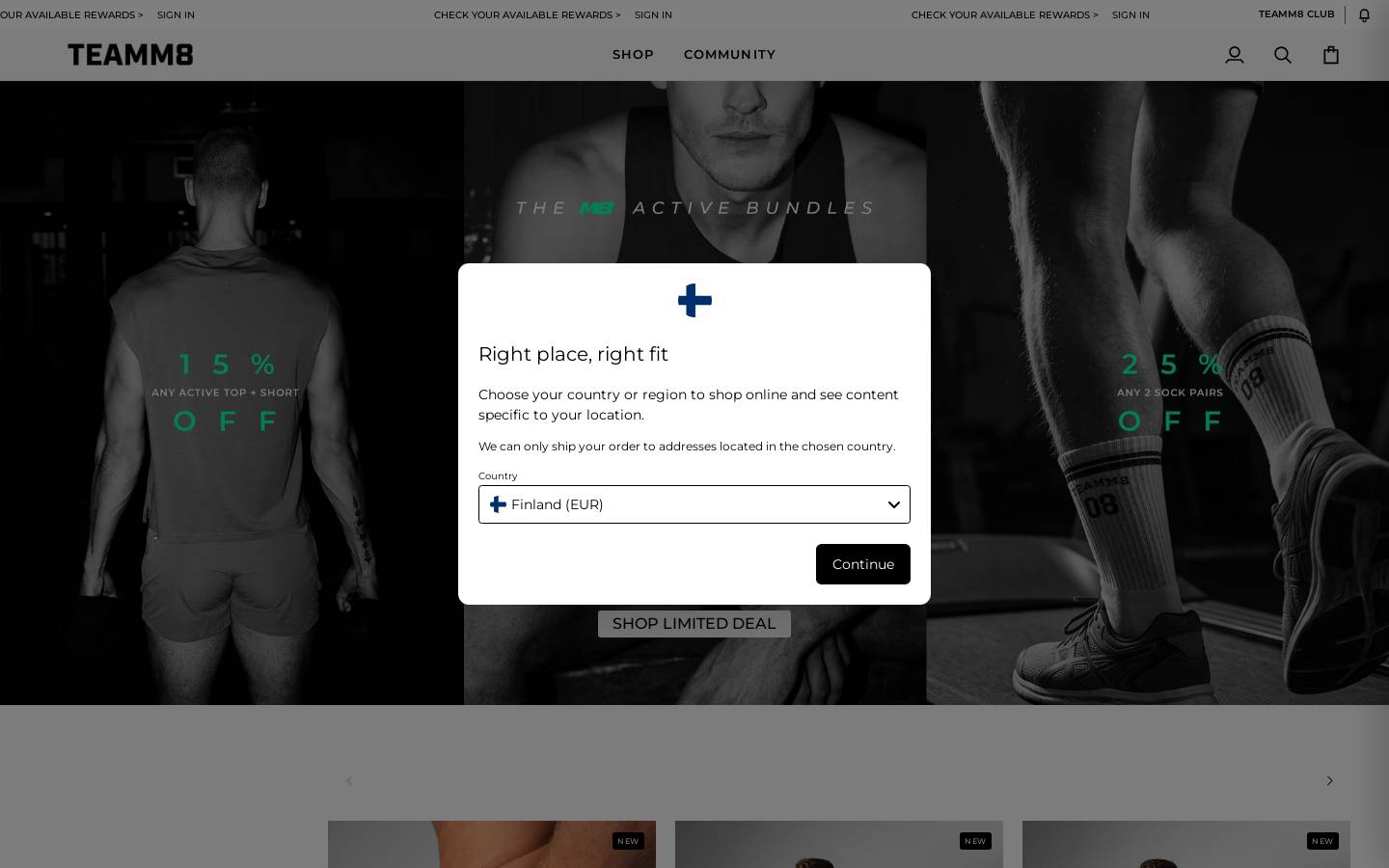 TEAMM8 homepage screenshot
