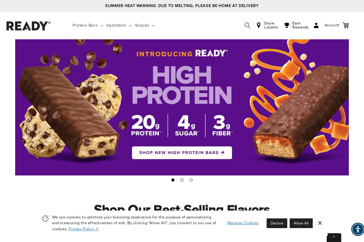 teamready.com homepage screenshot