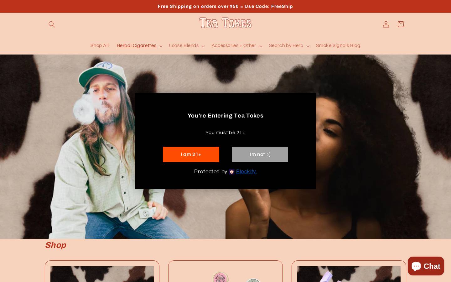 teatokes.com homepage screenshot