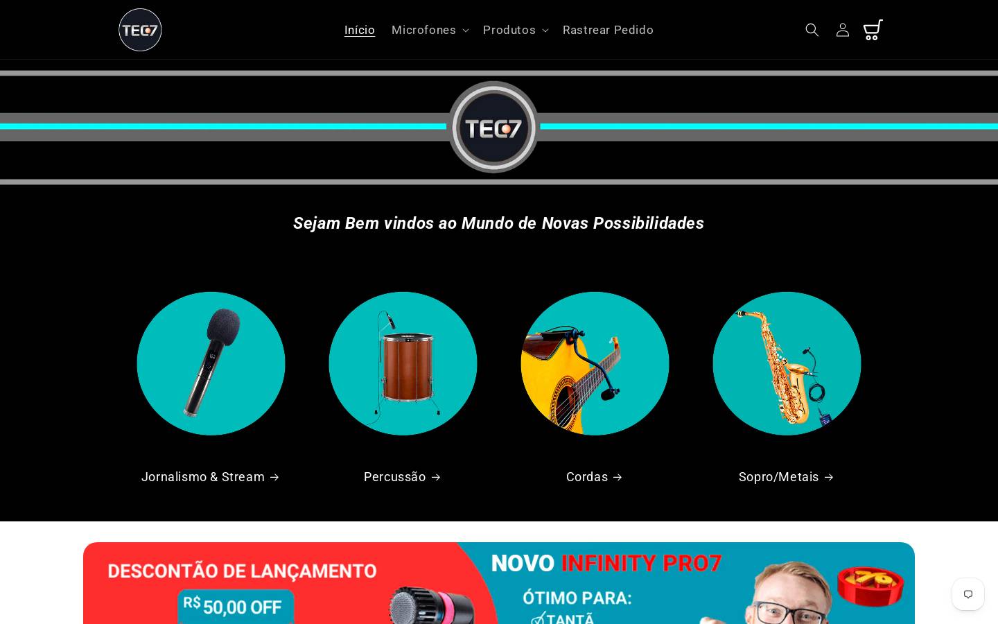 tec7comercio.com homepage screenshot