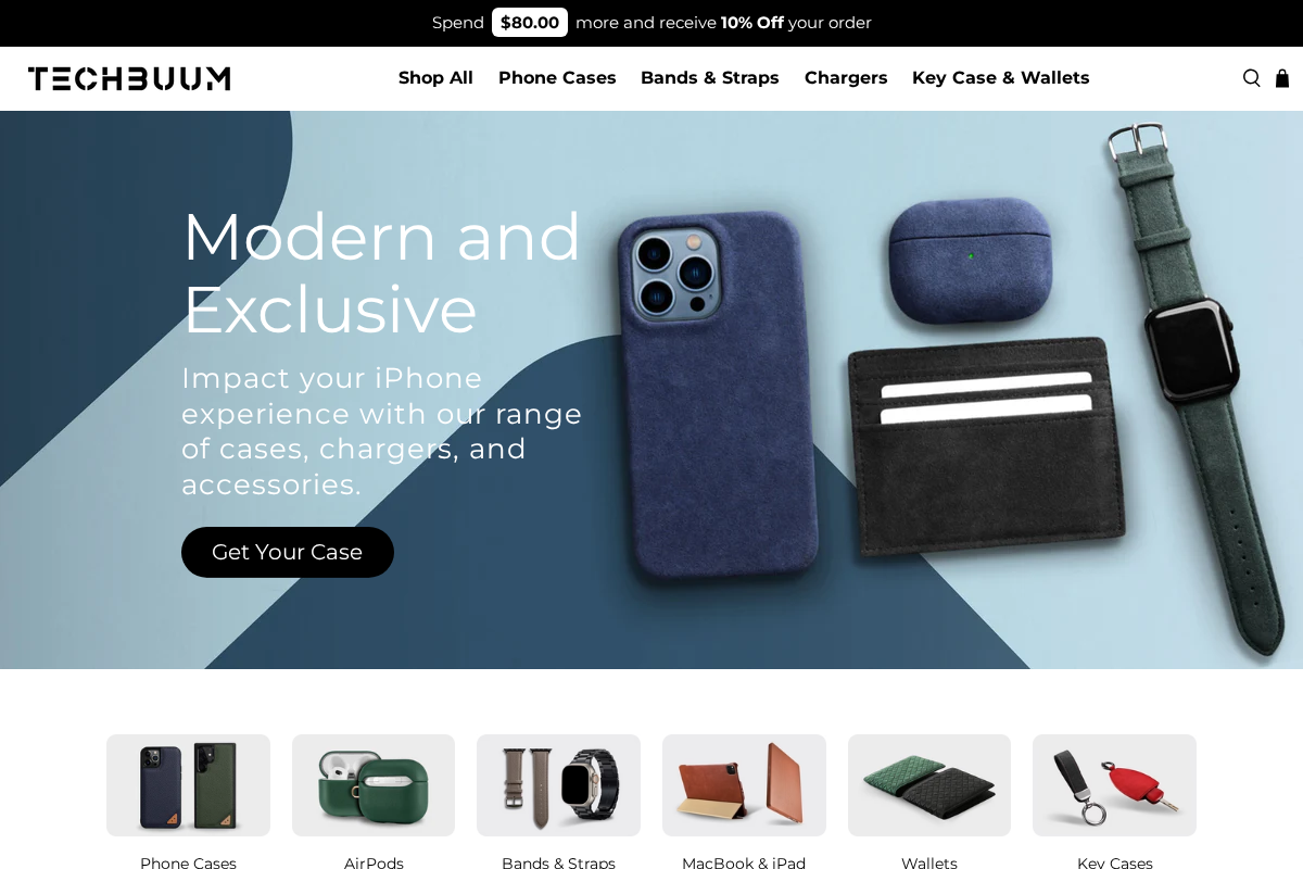 Techbuum homepage screenshot