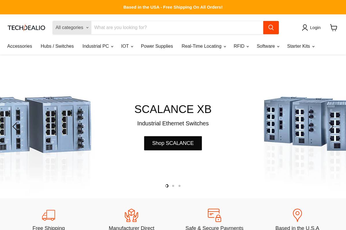 techdealio.com homepage screenshot