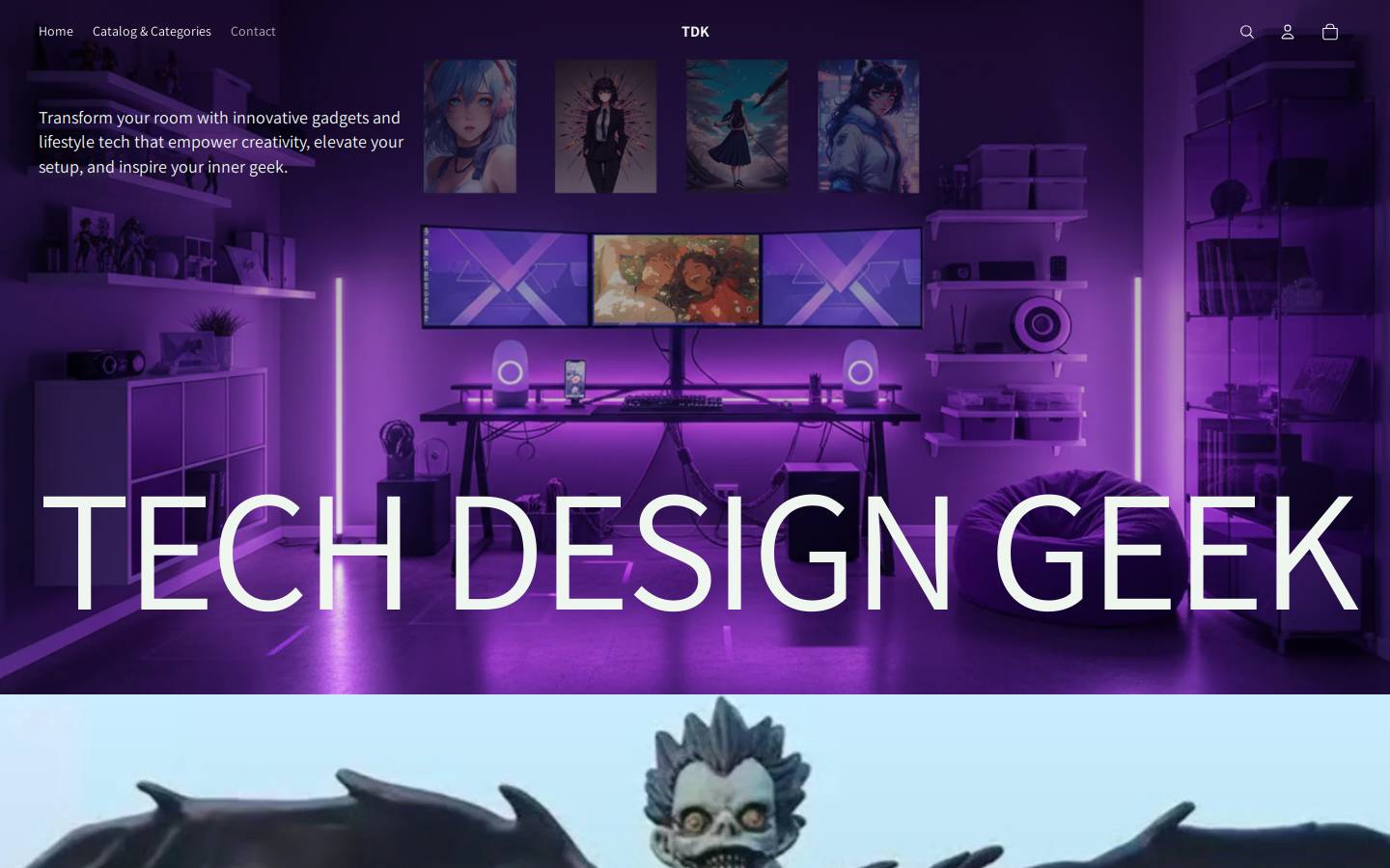 techdesigngeek.com homepage screenshot