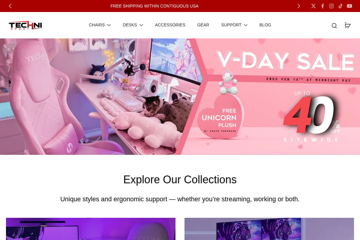 technisportusa.com homepage screenshot