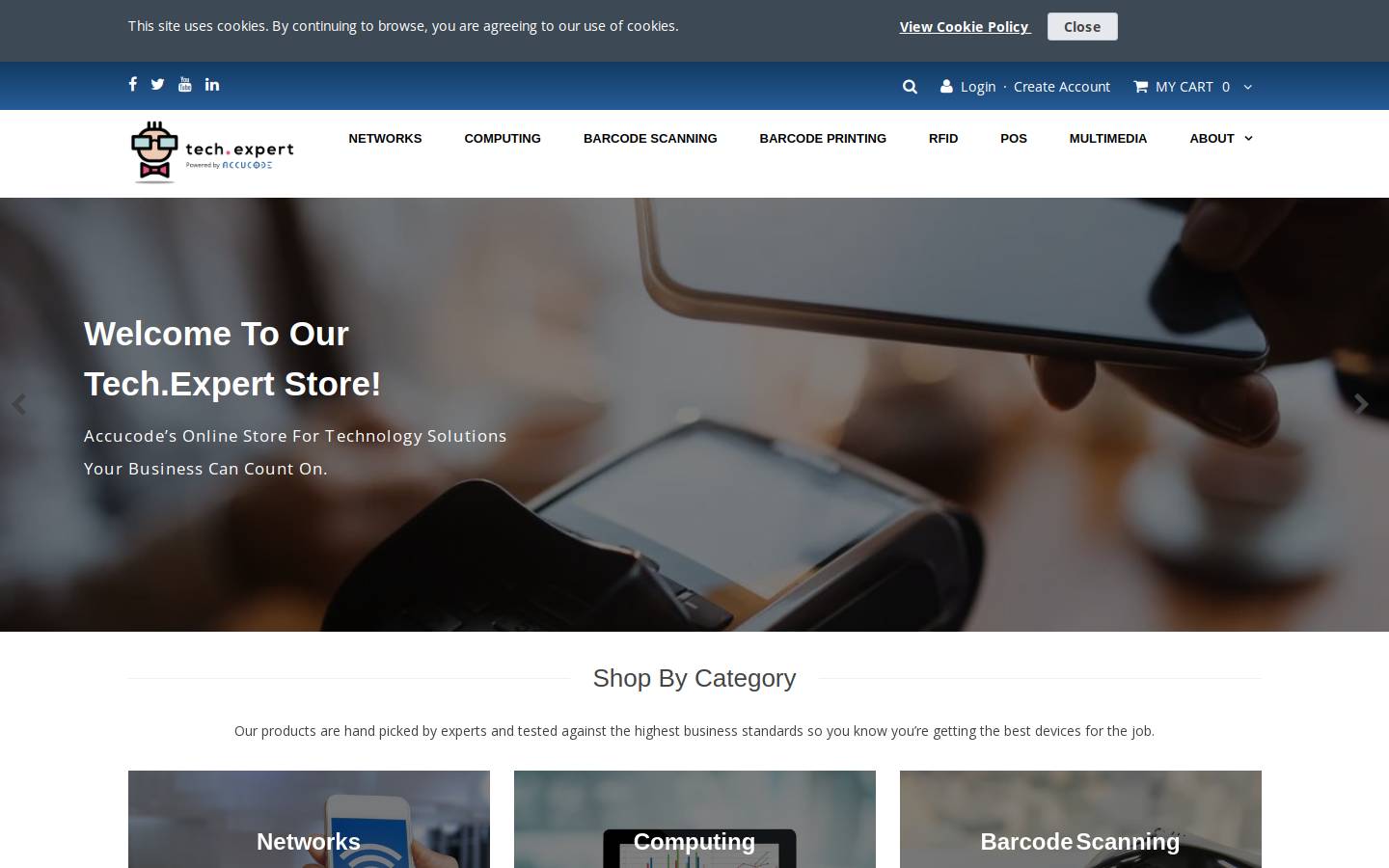 technology.expert homepage screenshot