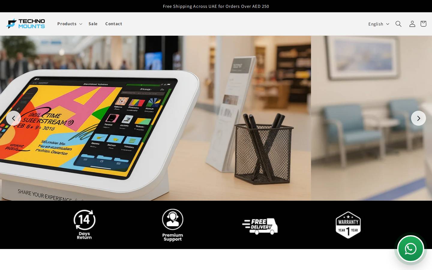 technomounts.com homepage screenshot