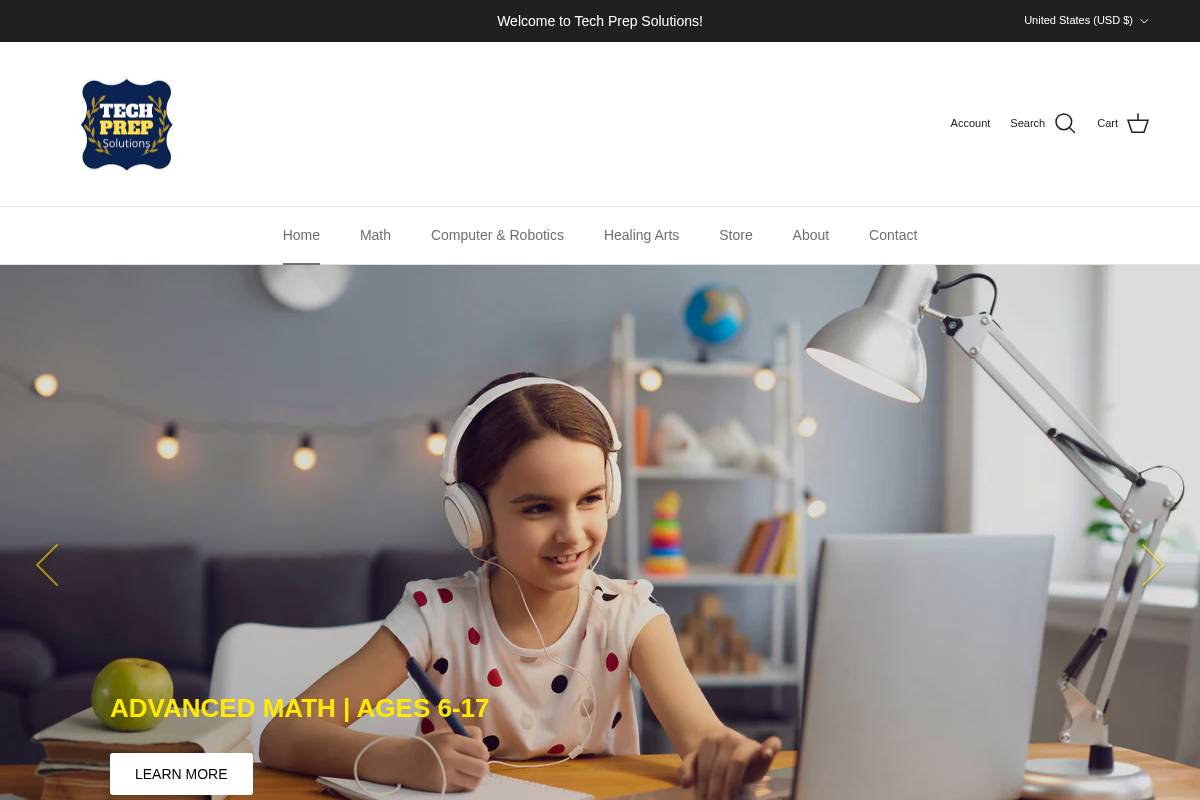 techprepsolutions.org homepage screenshot