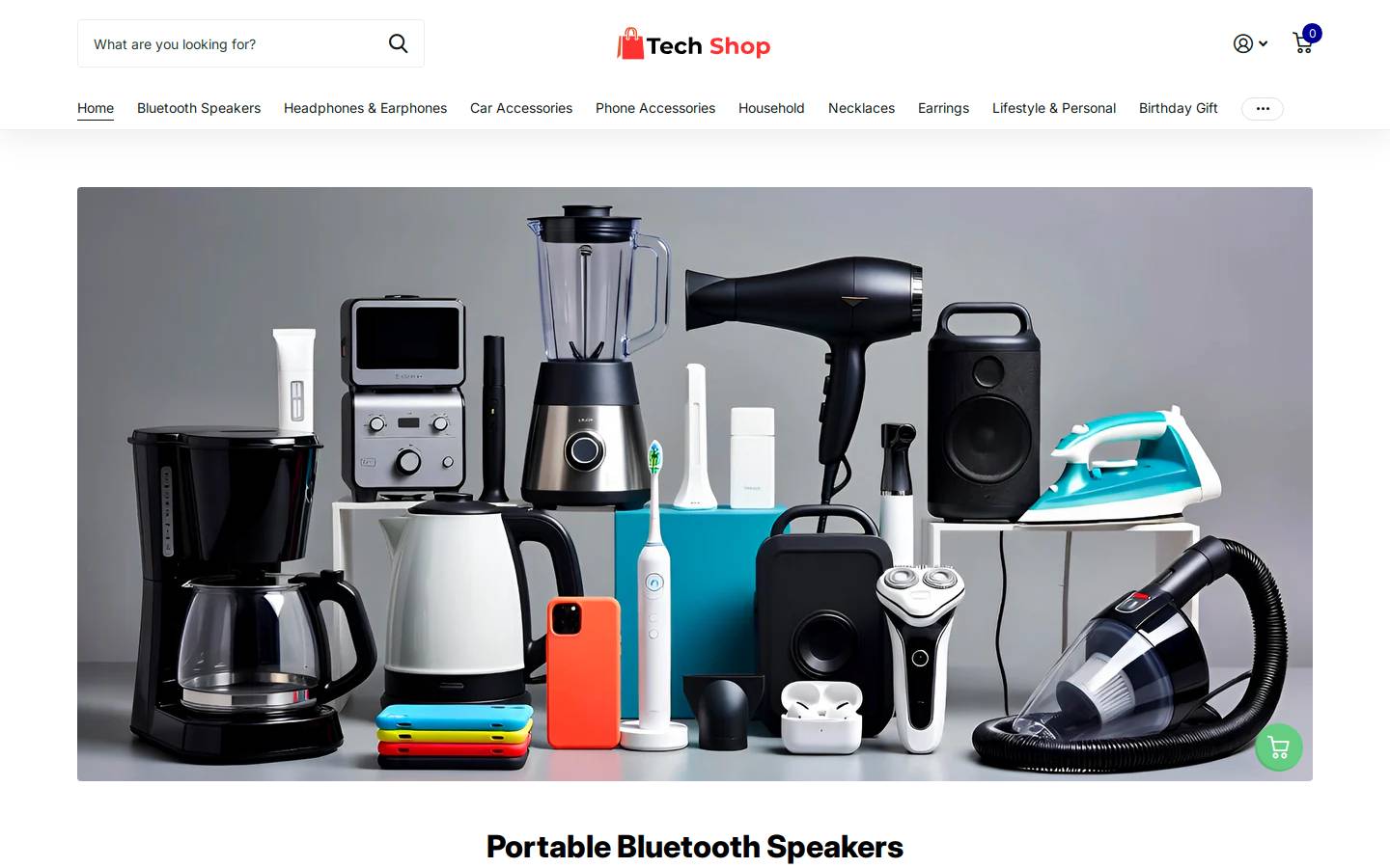 techshopuk.com homepage screenshot