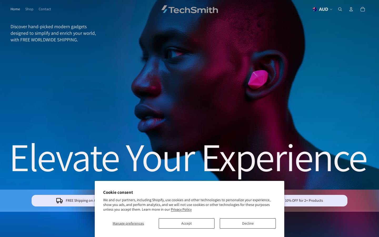 TechSmith Corporation homepage screenshot