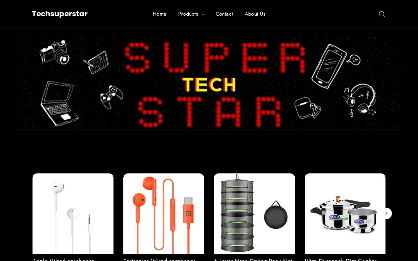 techsuperstar.in homepage screenshot